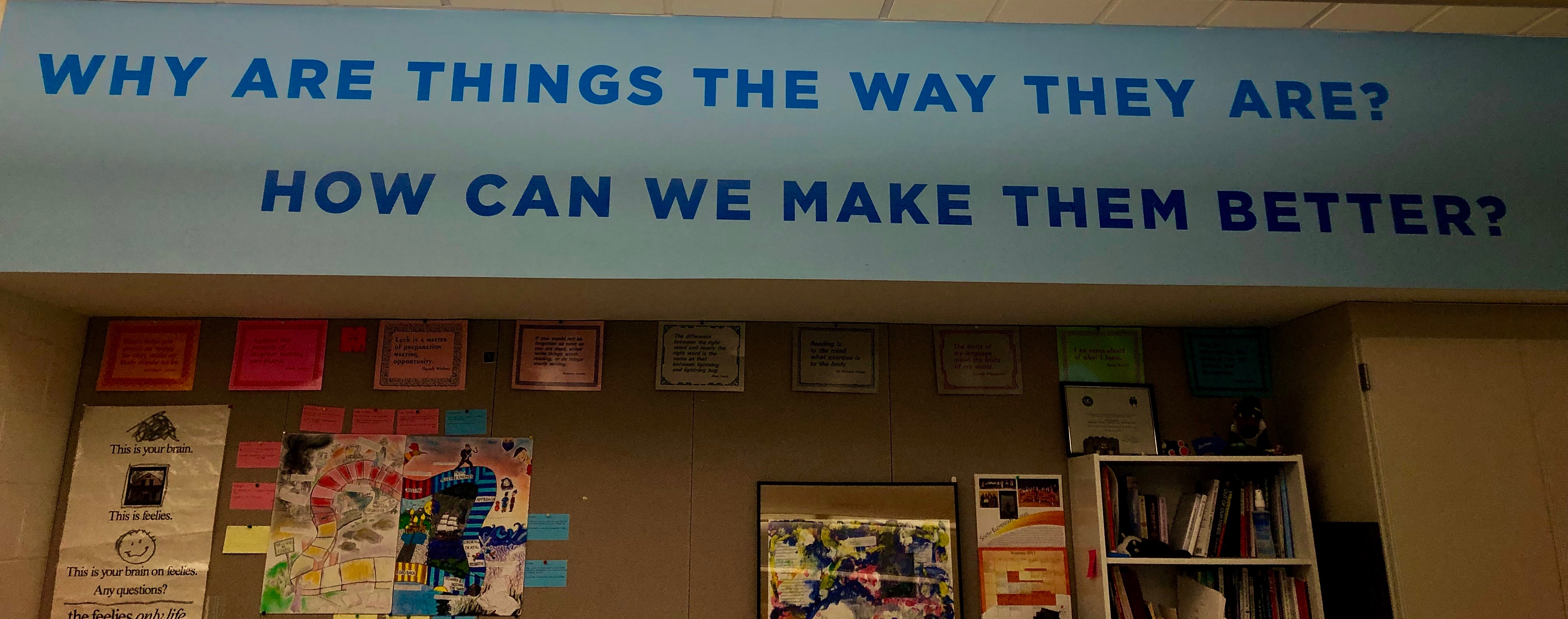 Why are things the way they are...